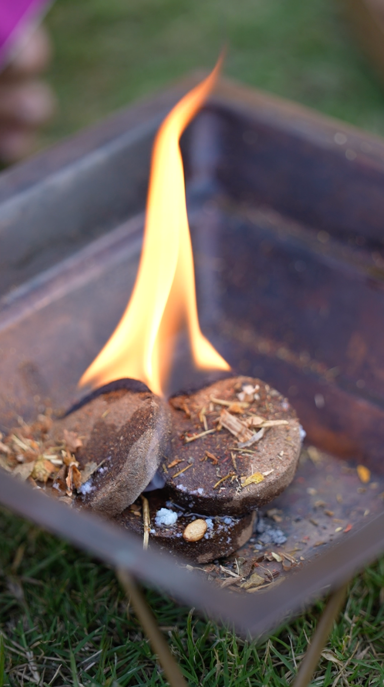 Aahuti - Guggal & Camphor Havan Discs(Pack of 30)