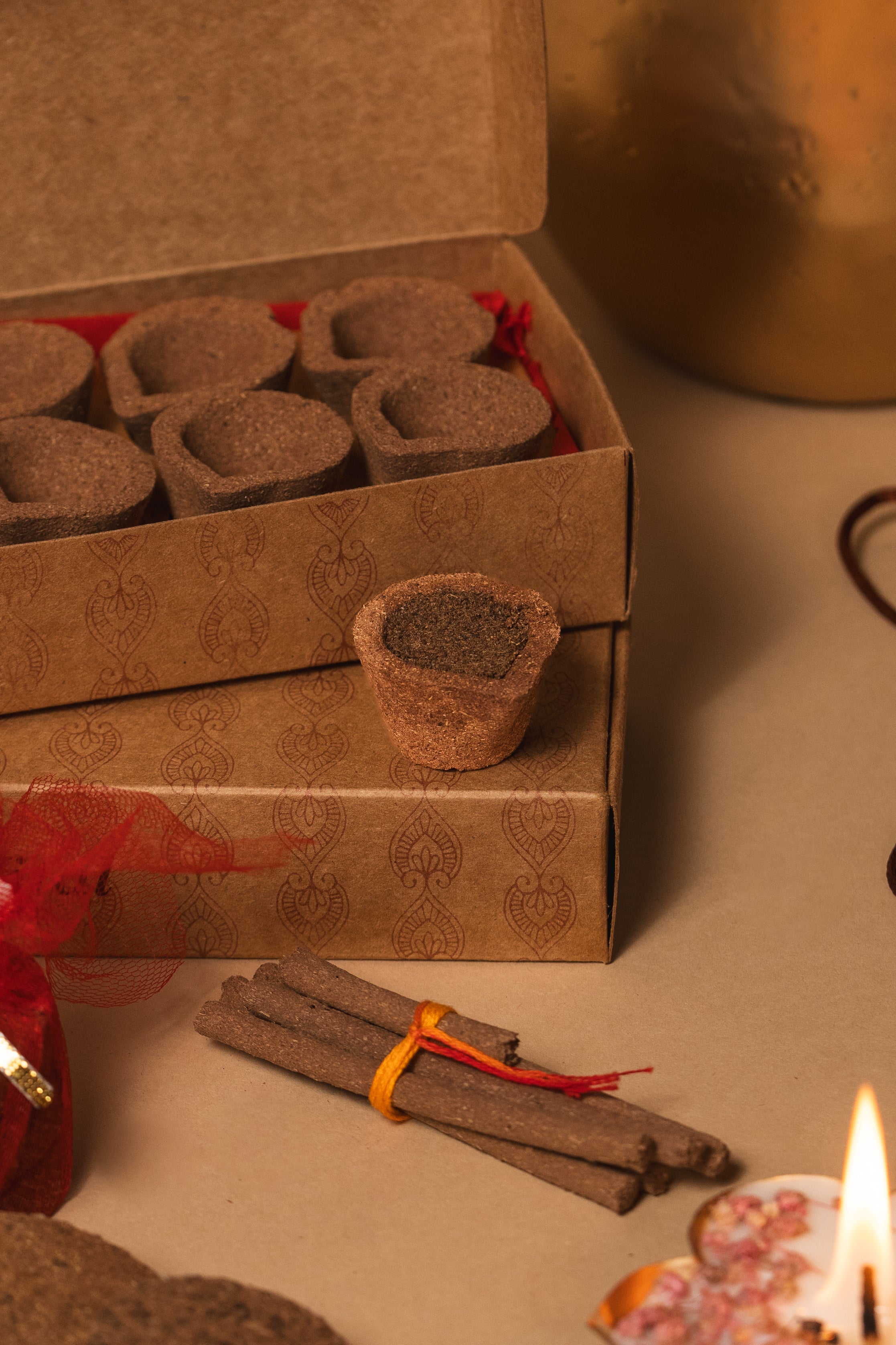 Oud Sambrani Cups (Pack of 12)