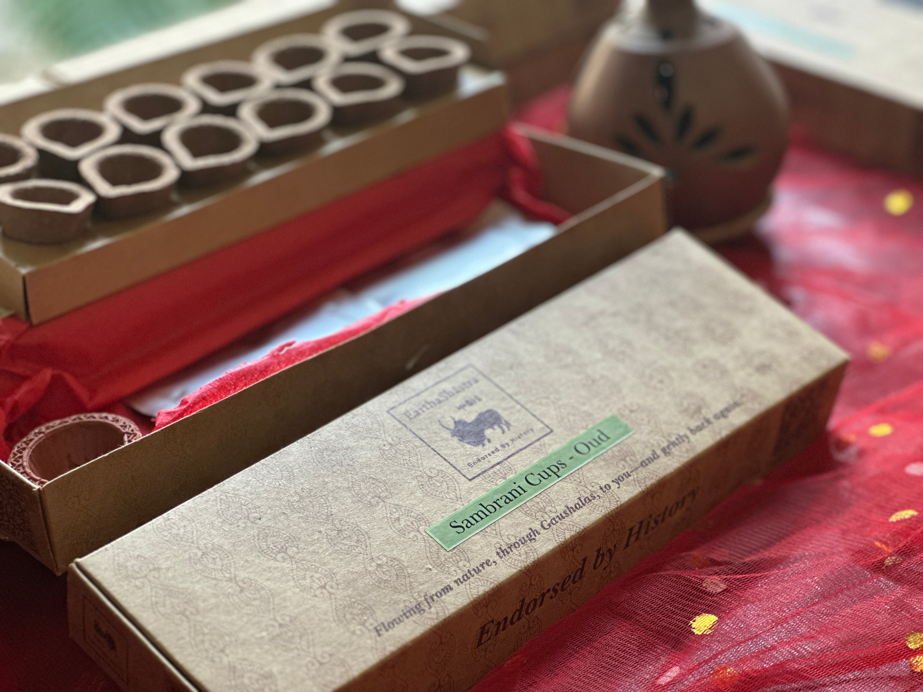 Oud Sambrani Cups (Pack of 12)